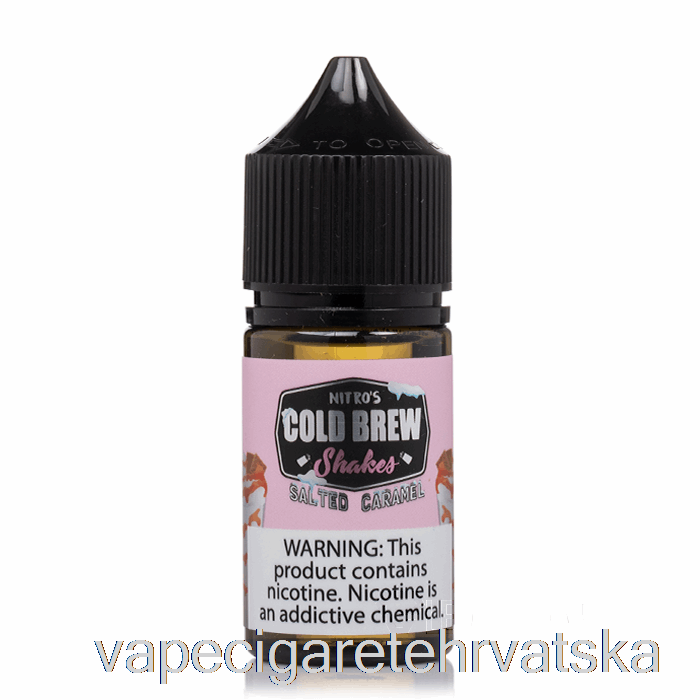 Vape Cigarete Slana Karamela - Nitros Cold Brew Soli - 30 Ml 25 Mg